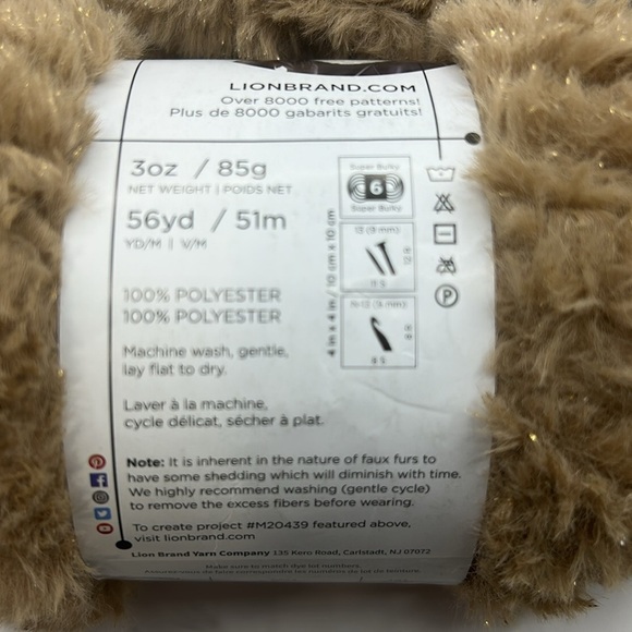 Lions Brand Go For Faux Sparkle yarn. Jupiter 5 pack - Picture 5 of 8